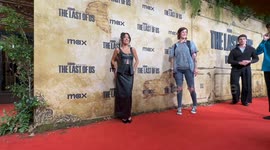 Elle Ray arrives on the red carpet for the Australian Premiere of THE LAST OF US (Season 2) and Australian launch of MAX, Sydney, Australia
