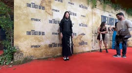 Tuba Dagli arrives on the red carpet for the Australian Premiere of THE LAST OF US (Season 2) and Australian launch of MAX, Sydney, Australia
