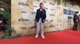 Carlos Sanson Jr arrives on the red carpet for the Australian Premiere of THE LAST OF US (Season 2) and Australian launch of MAX, Sydney, Australia