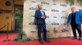 George Burgess arrives on the red carpet for the Australian Premiere of THE LAST OF US (Season 2) and Australian launch of MAX, Sydney, Australia