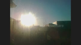 Sun Rises for another hot day this morning over High Wycombe in Buckinhamshire