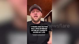 Transformation of man who quit drugs after starting aged 12