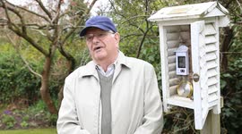 Pensioner’s 60-year weather diary keeps his wife's washing dry