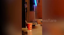 Airport's first ever coffee-making robot to serve weary travellers