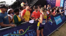 6th win for Gerda Steyn and a specially branded two oceans running shoe for Total Sports Two Oceans Marathon