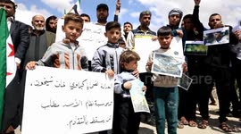 Syria: Syrians commemorate anniversary of deposed regime's 2017 chemical attack in Idlib