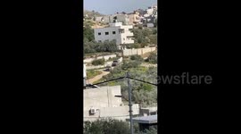 Israeli forces storm the village of Deir Al-Hatab, east of Nablus