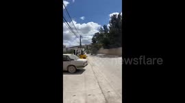Israeli forces storm the town of Burqin, west of Jenin
