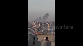 Strikes on the neighborhoods of Shajaiya and Zeitoun in Gaza
