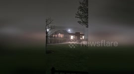 Tornado storm shakes homes in Plainfield, Illinois