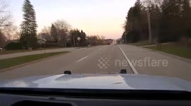 Driver, 28, 'flees police and causes crash' during chase in Wisconsin