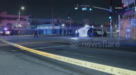 US, Los Angeles: Vernon Pedestrian Struck And Killed By Truck