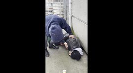 helping a homeless man overdosing on fentanyl
