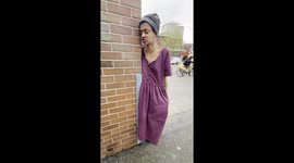 homeless woman admits she’s addicted to the streets