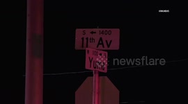US, Phoenix: Phoenix Yuma Street Shooting Scene
