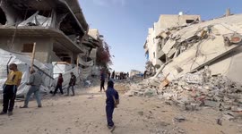 Israeli air strike kills 8 in Khan Younis, southern Gaza Strip (2)