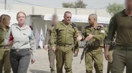 Israel: The Chief of Staff, Maj. Gen. Eyal Zamir, visited the recruitment of female observers at the recruitment office in Tel Hashomer