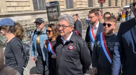 France: Demonstration against far-right in Paris after Le Pen's sentencing