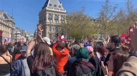 France: Demonstration against far-right in Paris after Le Pen's sentencing (2)