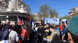 France: Demonstration against far-right in Paris after Le Pen's sentencing (3)