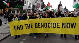 Sweden: Hundreds take to Stockholm streets in solidarity with Palestinians