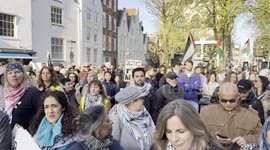 Caribbean Netherlands: Hundreds of protesters in Amsterdam rally on Land Day against Israeli attacks on Gaza