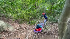 French tourist rescued from cliff fall horror in Phuket