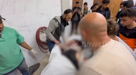 Israeli strike kills civil defense worker and son in Khan Younis