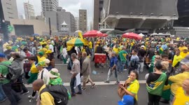 Brazil: Supporters of former president Jair Bolsonaro protest in Brazil