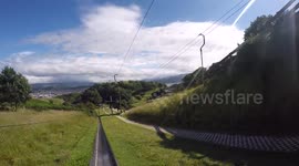 Awesome FPV of Toboggan in Llandudno gopro 1080p