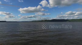 Drone Video over Lake Pepin, Stunning Views