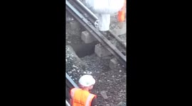 Sinkhole beneath South London train tracks finally filled in