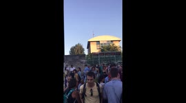 Hundreds stranded outside Saint Denis station after Eurostar left them stranded