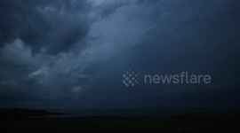 Prolific Lightning Storm At Mullaghmore, Ireland - July 19th 2016