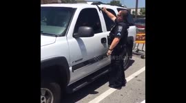 Man saves puppy from extreme heat!