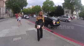 Chloe at the Revlon's Choose Love Masquerade Ball