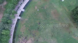 Pokemon Go players take over Bellevue Downtown Park, 7.21.16