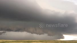 Impressive storm structure spotted in North Dakota