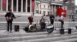 Mayor of London attends the Busk festival in London