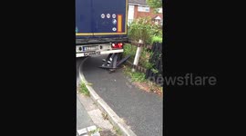 HGV crash