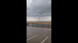 Powerful tornado hits South African town