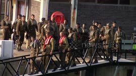 Harry Styles on the set of movie Dunkirk in Weymouth