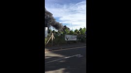 Huge fire breaks out in Cardiff