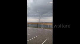 Powerful tornado hits South African town