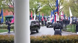 US: US President Trump meets Israeli PM Netanyahu in Washington DC (2)