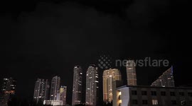 US: Stunning Lightning Show in Time-Lapse Across Florida Sky