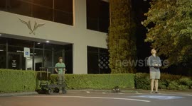 UFO-like drone that can light whole neighbourhood launched