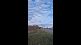 Flying Fox drone crashes into plant in Saransk, Russia