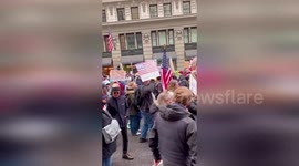 US: Thousands Protest Trump in NYC