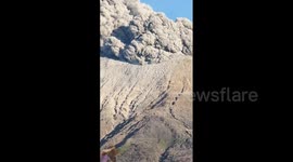 Philippines: Mount Kanlaon Erupts Sending Massive Ash Smoke Into Air